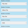 Web interface for configuiring buttons on Raymarine ST1000 /ST2000 autopilot remote control interface