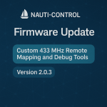 Mapping Custom 433mhz Remote Codes to Nauti Control Actions
