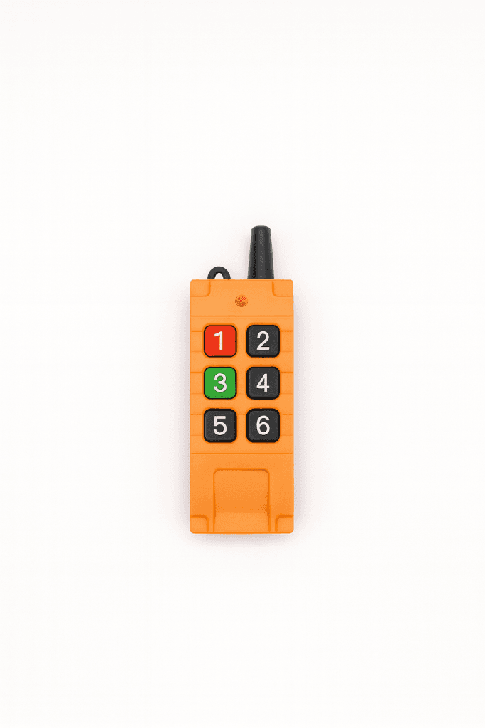 6 Button Waterproof Wireless Remote - Fixed Random Code